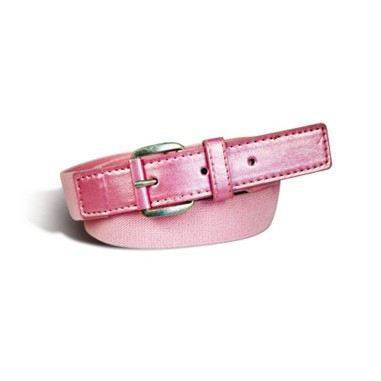 CEINTURE FILLETTE ELASTIQUE ROSE