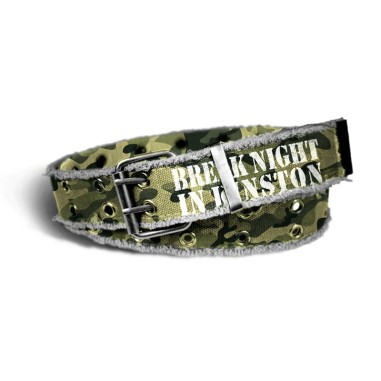 CEINTURE COTON RIVET CAMO