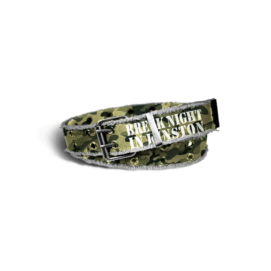 CEINTURE COTON RIVET CAMO