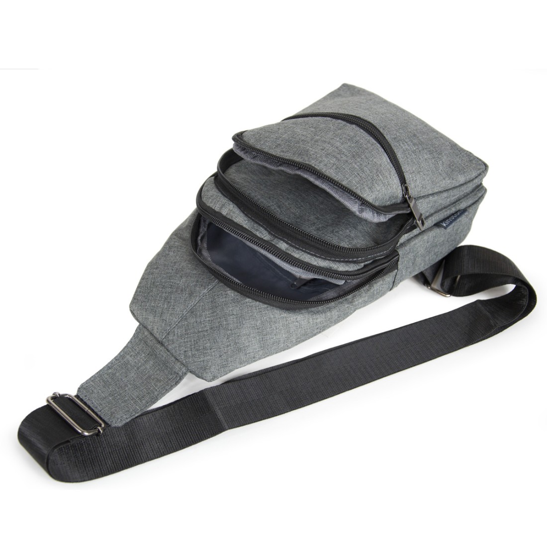 Sacoche Holster Homme Grise