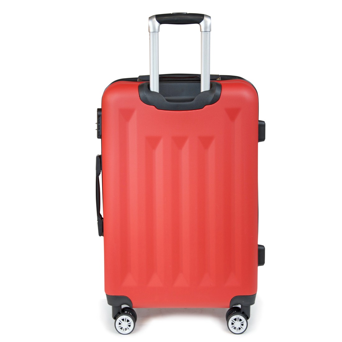 Moscou - Set de 3 valises rigides coque ABS Rouge