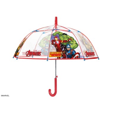 PARAPLUIE ENFANT TRANSPARENT AVENGERS