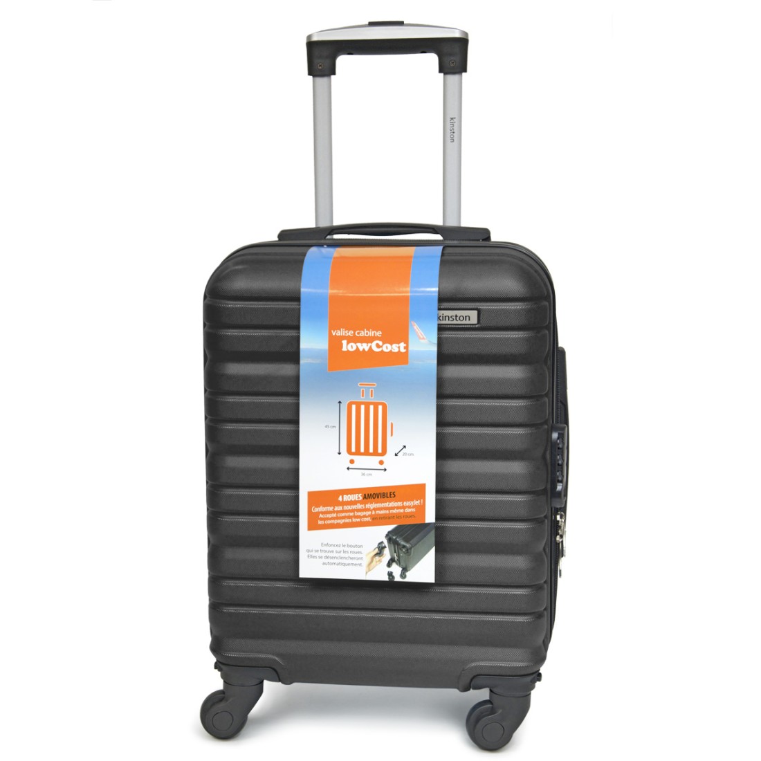 VALISE CABINE ABS - COMPAGNIES LOW COST