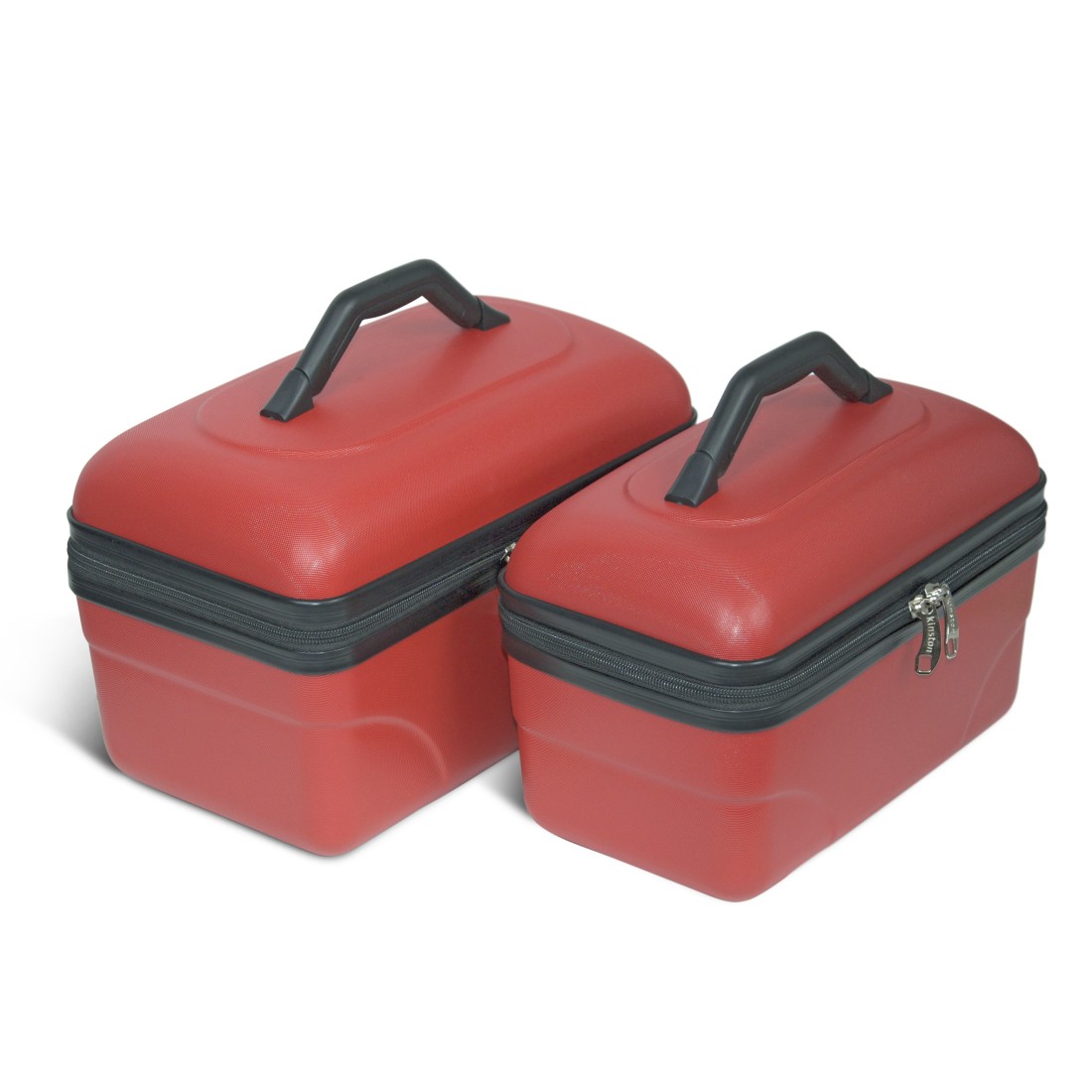 Constance - Set de 2 vanity rigides Coque ABS - Rouge