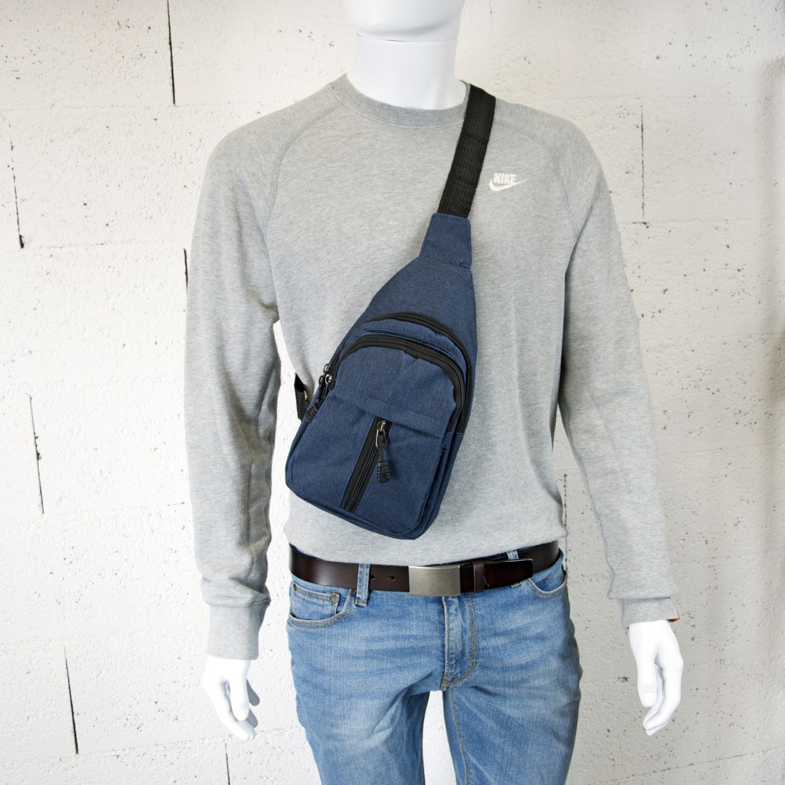 Sacoche Holster Homme Bleue