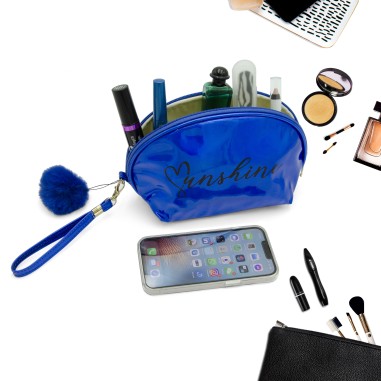 Trousse toilette bleue