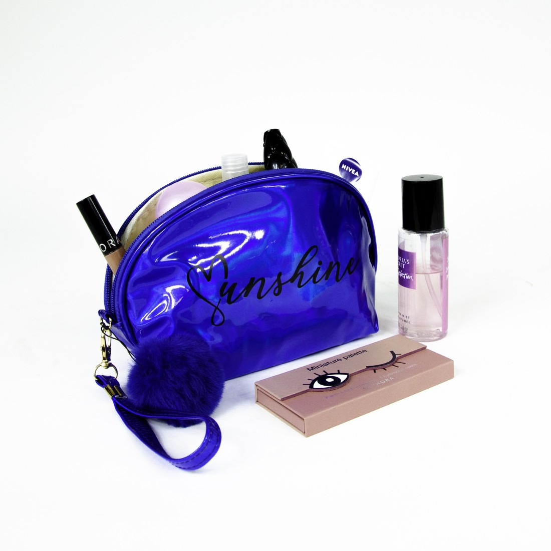 Trousse toilette bleue