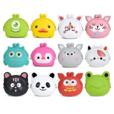 PORTE MONNAIE ANIMAUX SILICONE