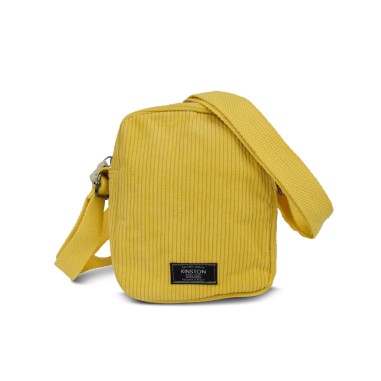 SACOCHE TEXTILE BANDOULIERE JAUNE