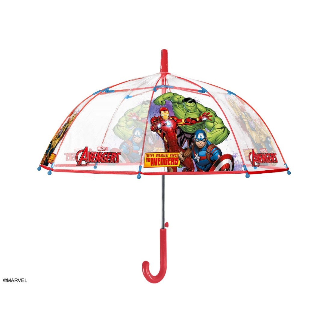 PARAPLUIE ENFANT TRANSPARENT AVENGERS