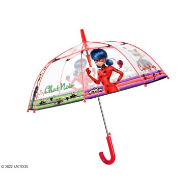 PARAPLUIE TRANSPARENT LADY BUG