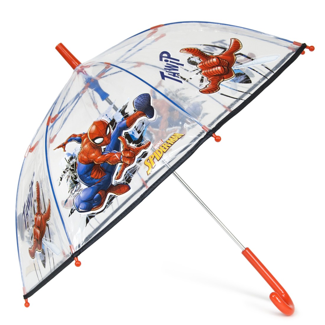 PARAPLUIE ENFANT SPIDERMAN TRANSPARENT