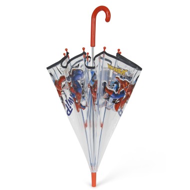 PARAPLUIE ENFANT SPIDERMAN TRANSPARENT