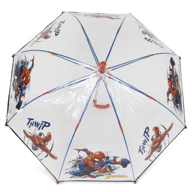 PARAPLUIE ENFANT SPIDERMAN TRANSPARENT