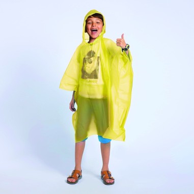 PONCHO - CAPE DE PLUIE ENFANTS / JAUNE