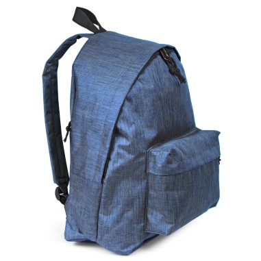 Sac à dos unisexe en Textile bleu de marque Kinston