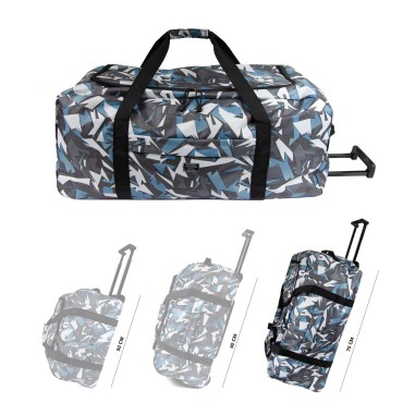 SAC DE VOYAGE TROLLEY IMPRIME