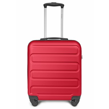 AUSTIN - VALISE CABINE ROUGE ABS LOW COST