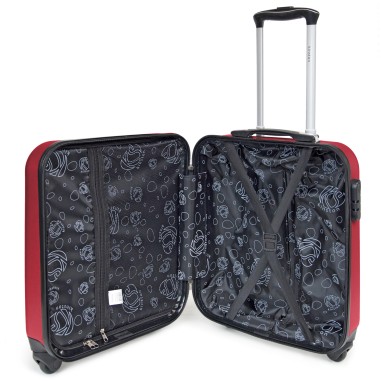 AUSTIN - VALISE CABINE ROUGE ABS LOW COST