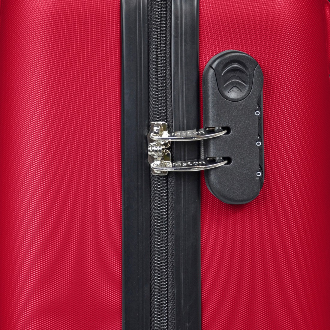 AUSTIN - VALISE CABINE ROUGE ABS LOW COST