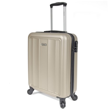 Buenos Aires - Valise rigide en ABS Couleur Champagne pour cabine 