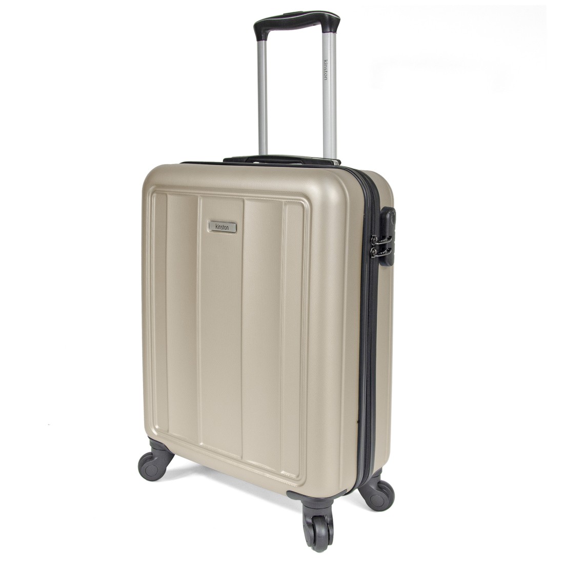 Buenos Aires - Valise rigide en ABS Couleur Champagne pour cabine 