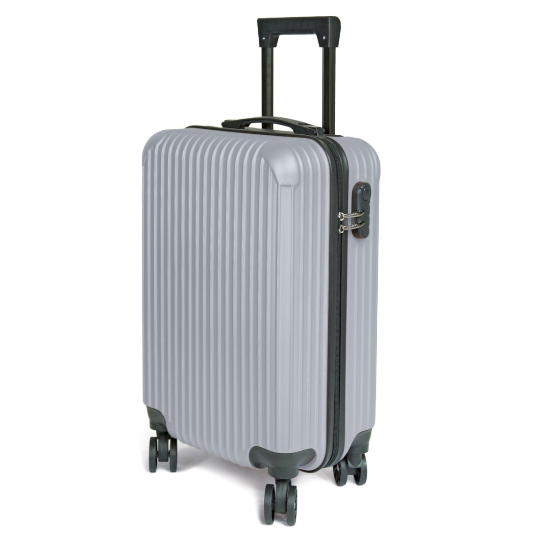 VALISE CABINE ABS ARGENT