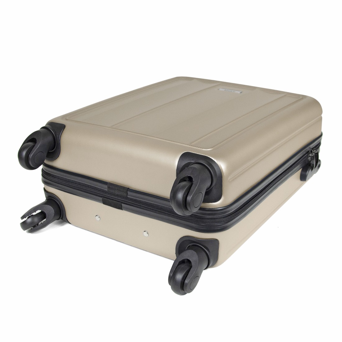 Buenos Aires - Valise rigide en ABS Couleur Champagne pour cabine 