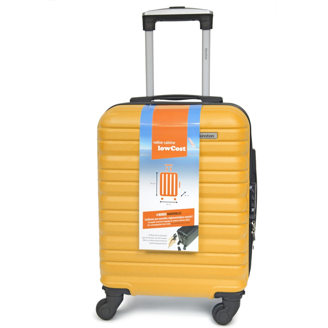 VALISE CABINE ABS - COMPAGNIES LOW COST