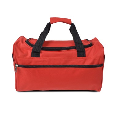 SAC VOYAGE LOW COST TEXTILE PETIT MODELE ( rouge)