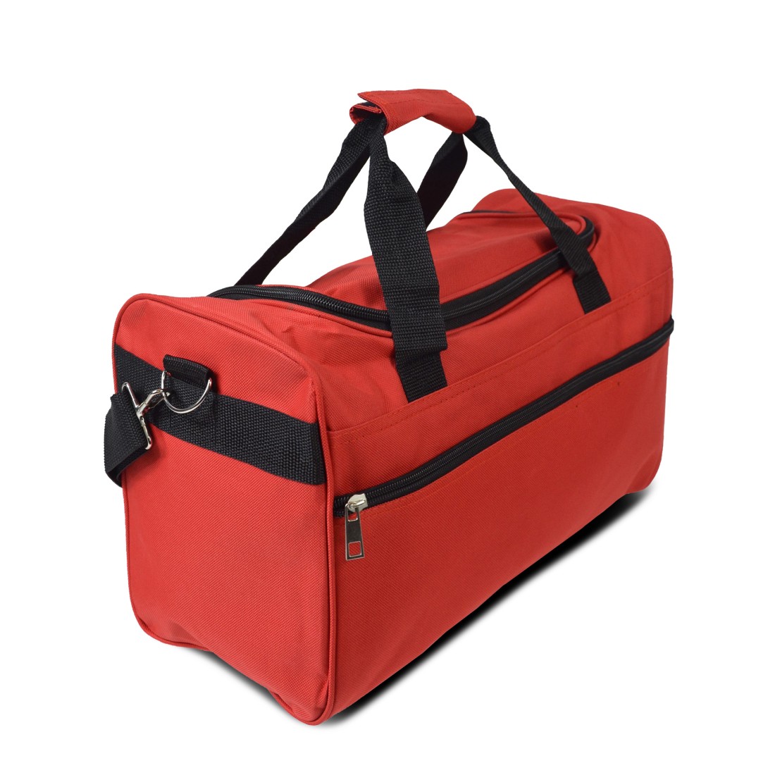 SAC VOYAGE LOW COST TEXTILE PETIT MODELE ( rouge)