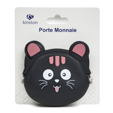 PORTE MONNAIE ANIMAUX SILICONE