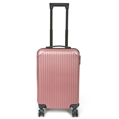 VALISE CABINE ABS ROSE