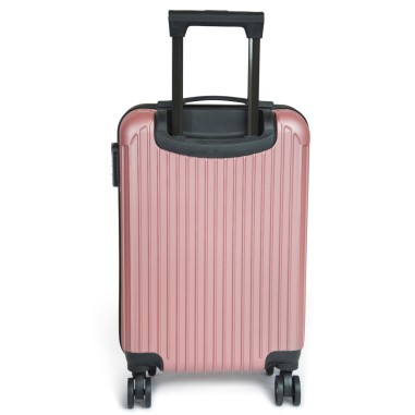 VALISE CABINE ABS ROSE