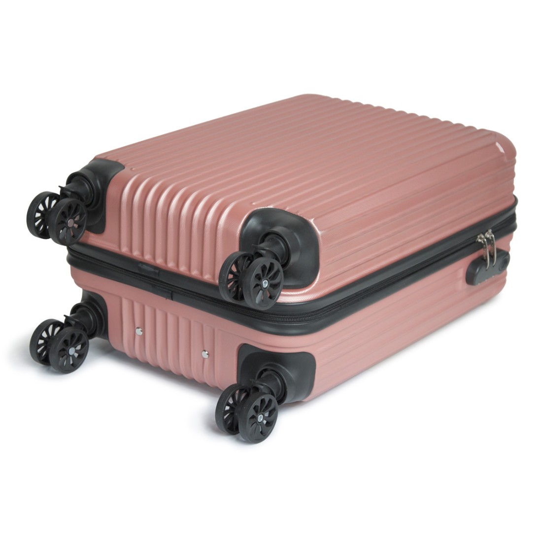 VALISE CABINE ABS ROSE